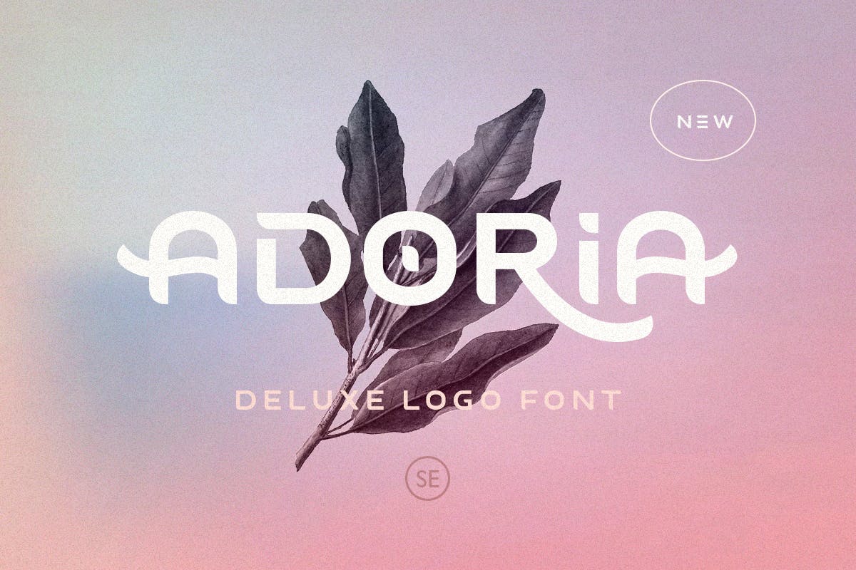 Imagen de portada de Adoria - Deluxe Logo Font (fuente)