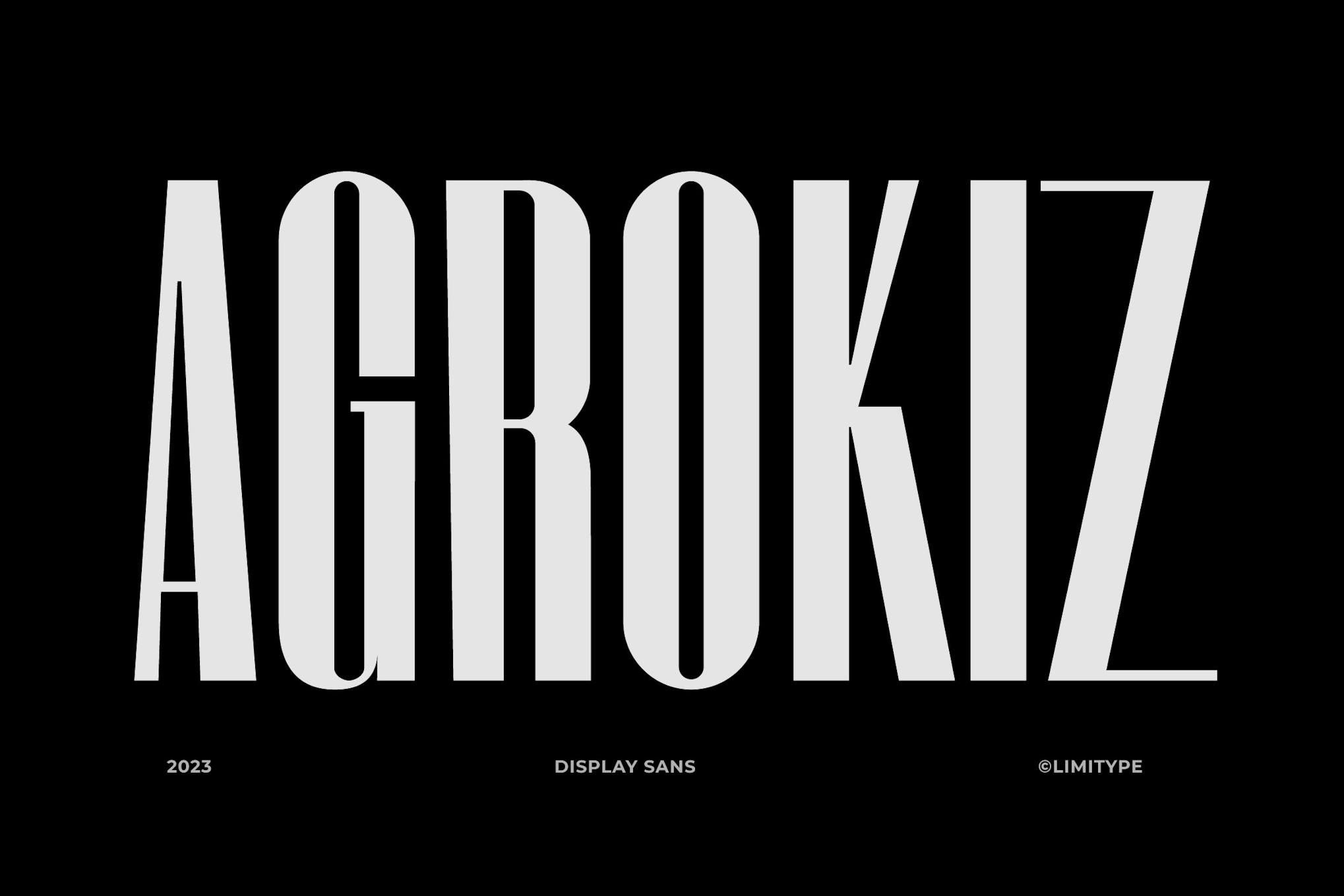 Imagen de portada de Agrokiz - Modern luxury Font (fuente)