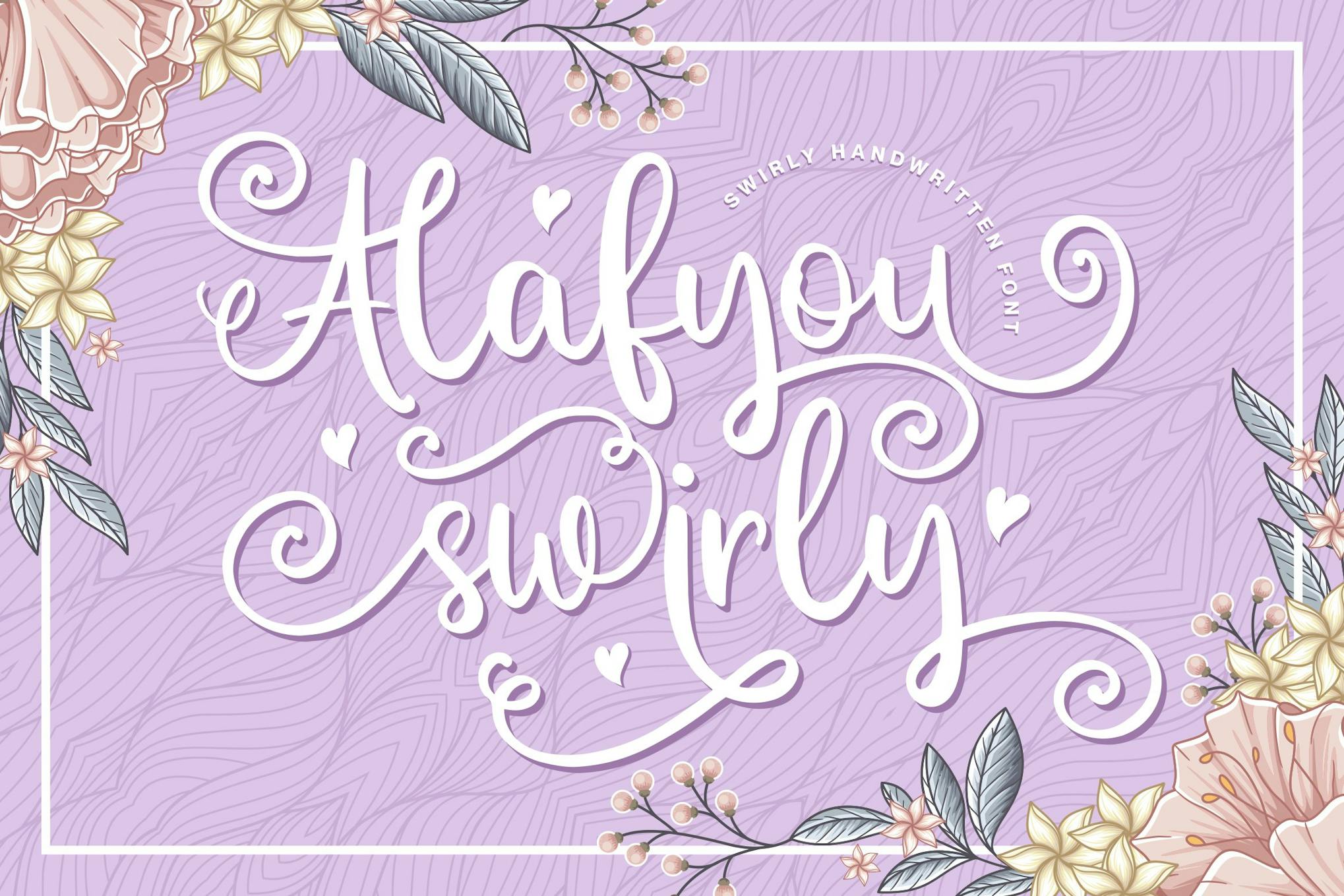 Imagen de portada de AL - Alafyou Swirly (fuente)
