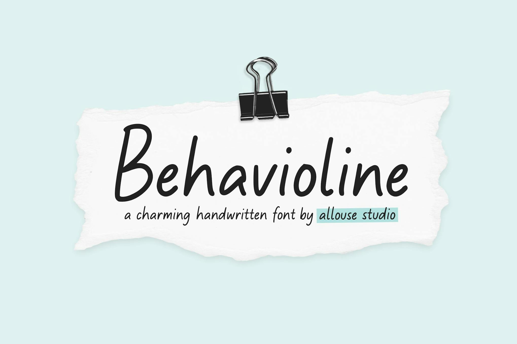 Imagen de portada de AL - Behavioline (fuente)