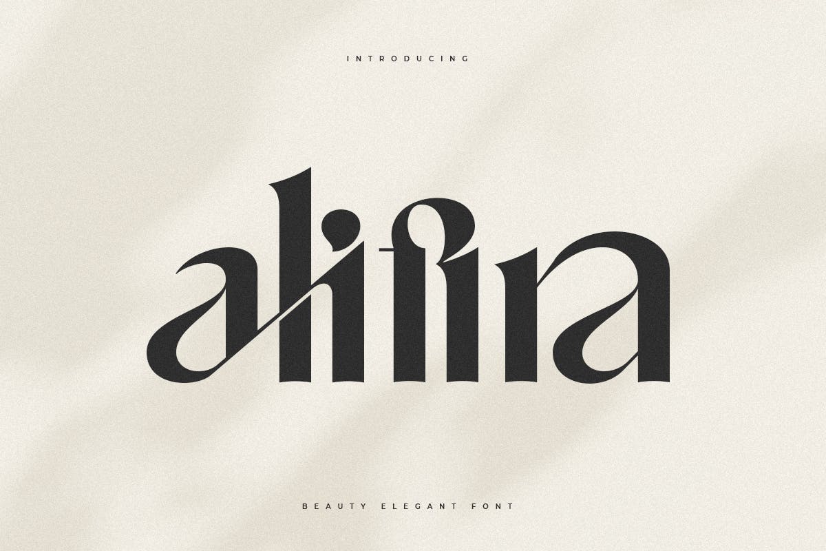 Imagen de portada de Alifira - Beauty Elegant Font (fuente)