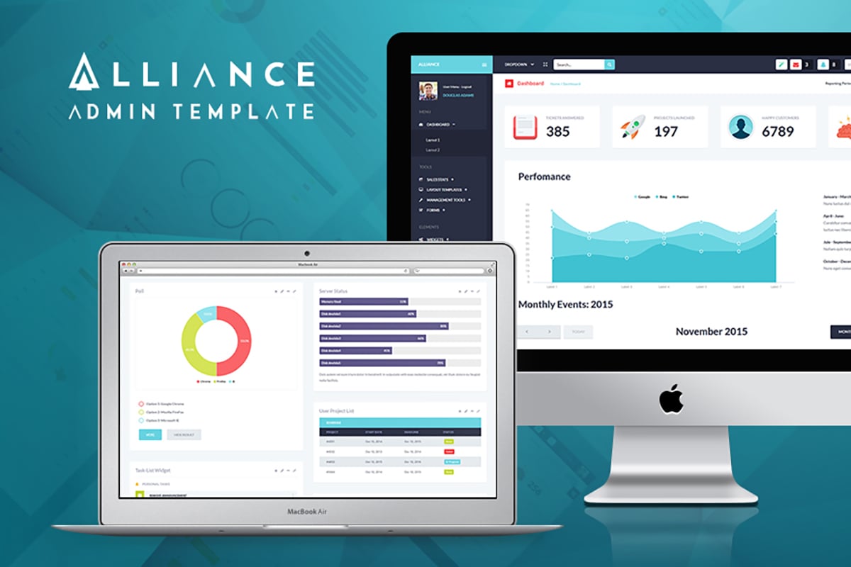 Imagen de portada de Alliance (plantilla web)
