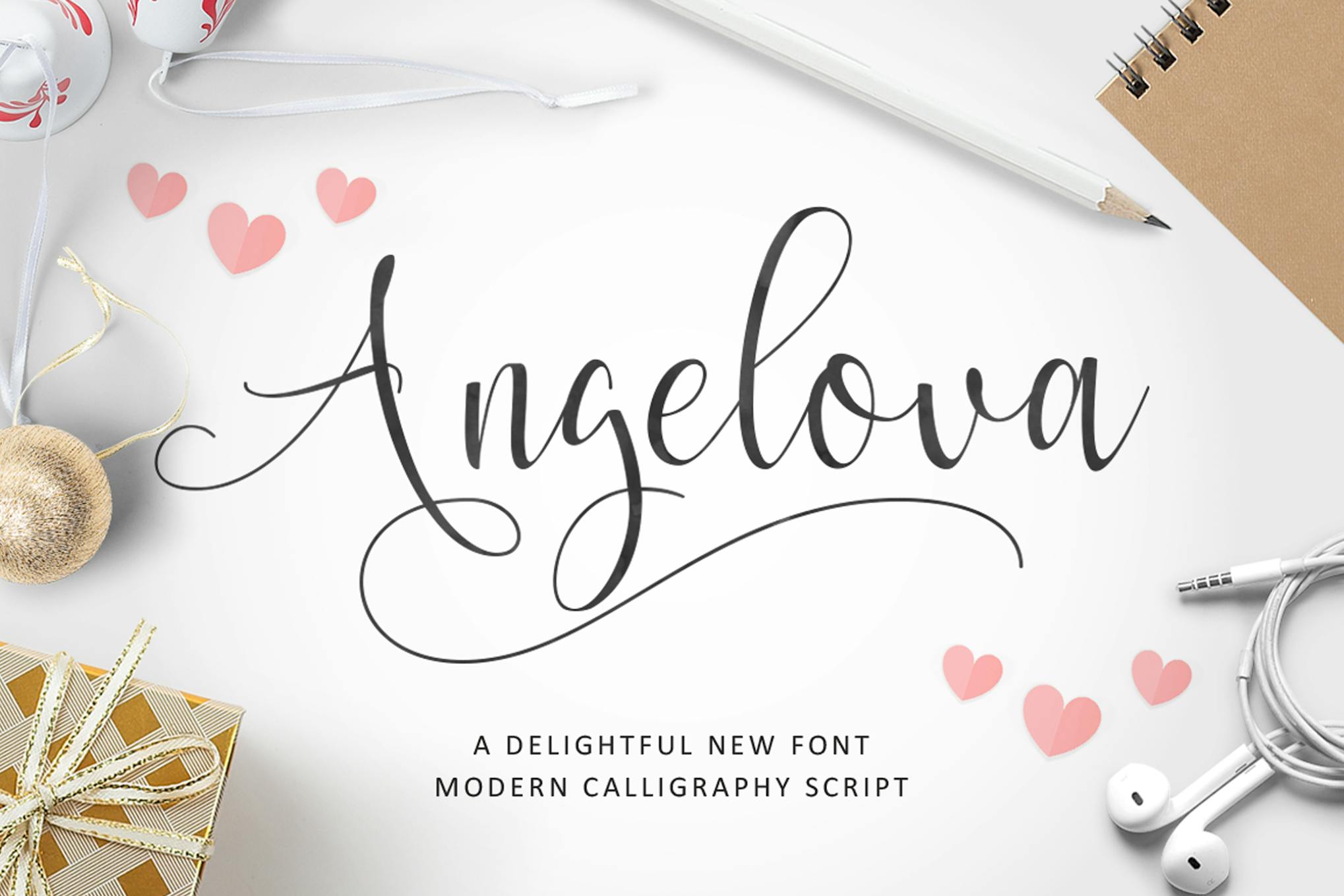 Imagen de portada de Angelova Script (fuente)