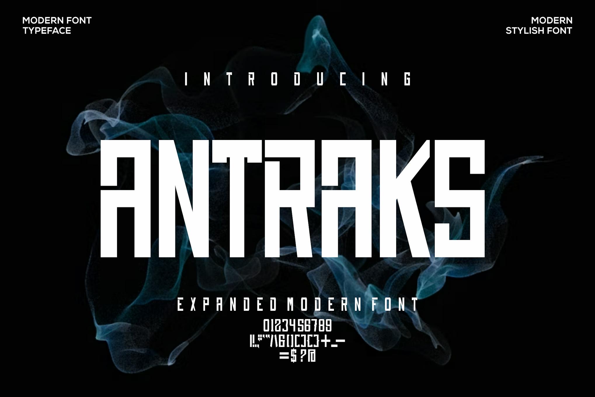 Imagen de portada de Antraks Font (fuente)