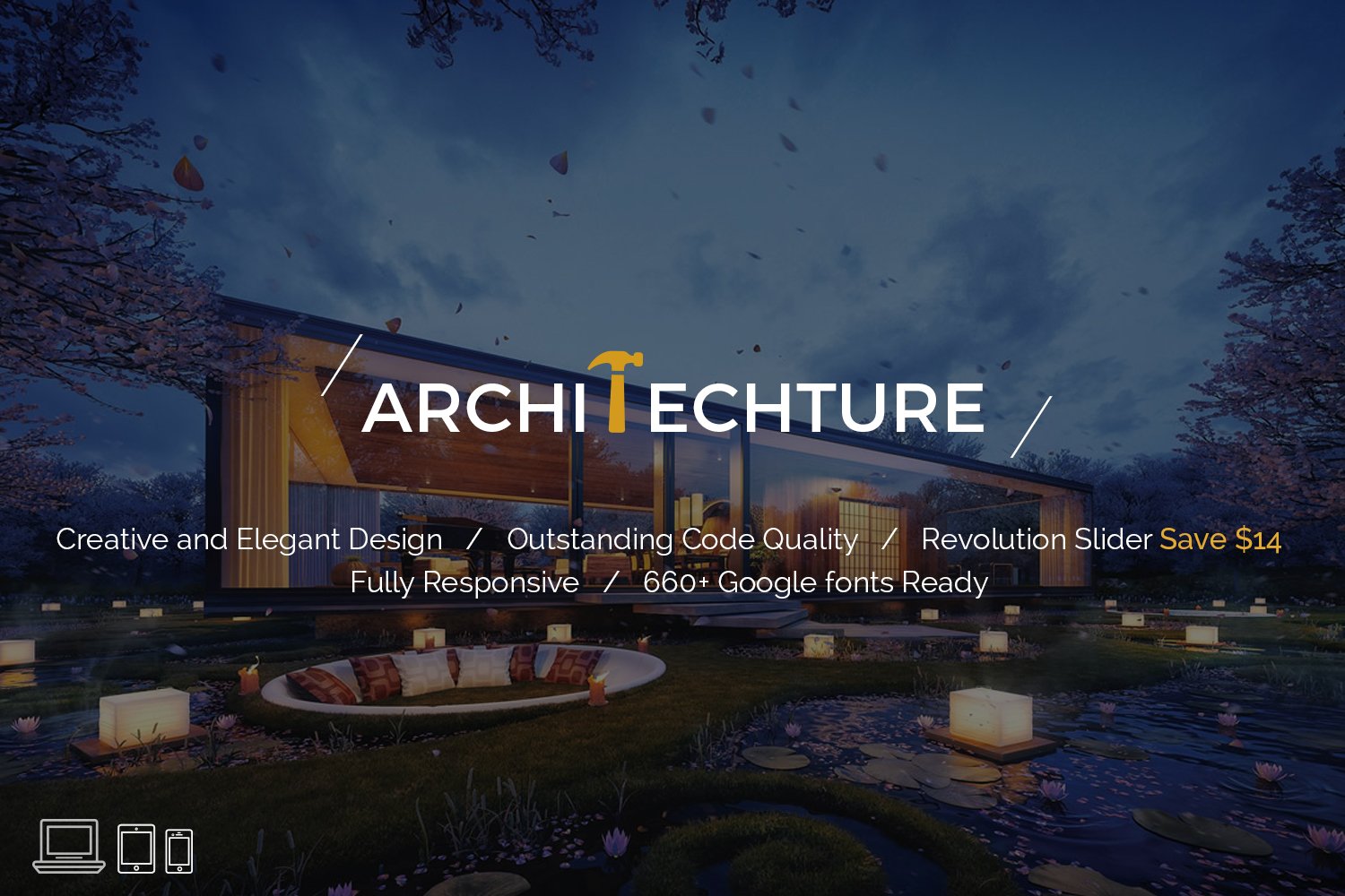Imagen de portada de Architecture - Portfolio, Design & Architect Templ (plantilla web)