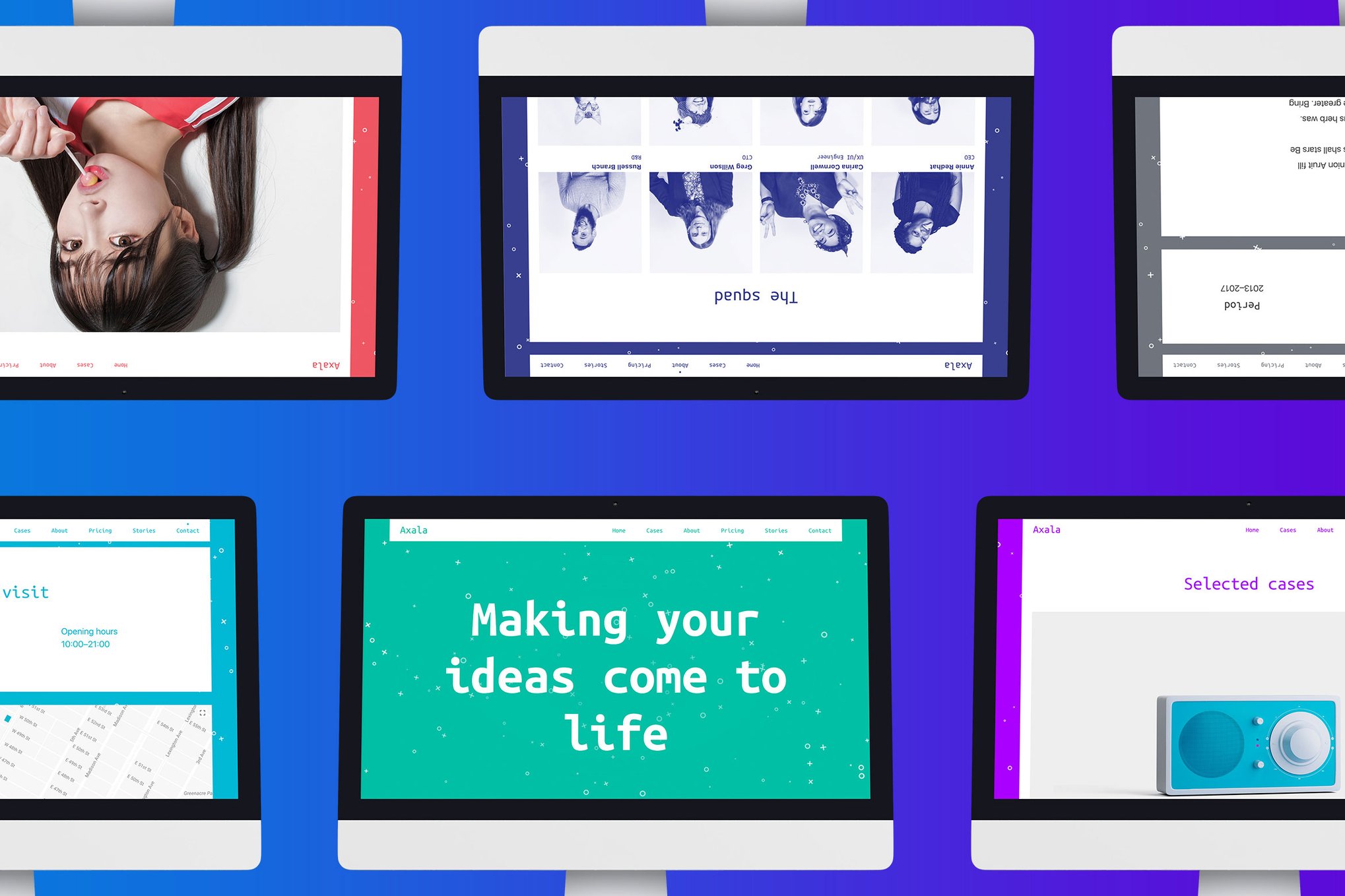 Imagen de portada de Axala – Creative Studio Portfolio Template (plantilla web)