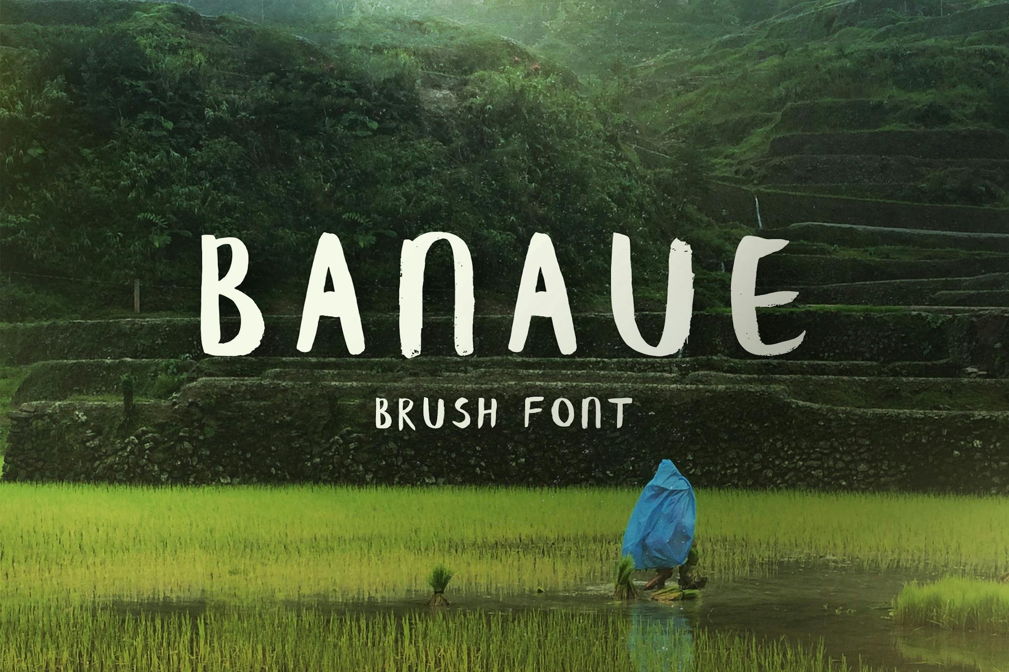 Imagen de portada de Banaue Handwritten Brush Font (fuente)