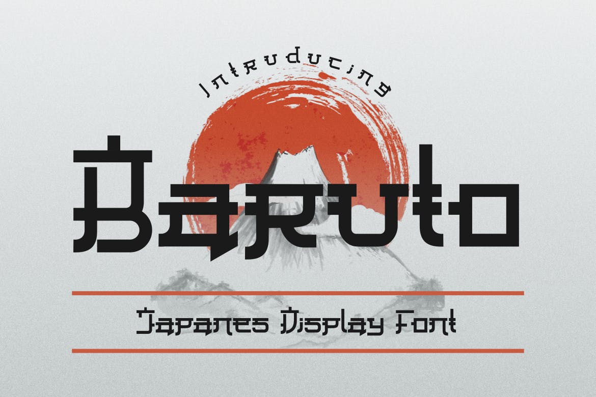 Imagen de portada de Baruto Font (fuente)
