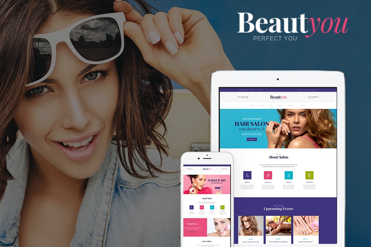 Imagen de portada de BeautYou (plantilla web)