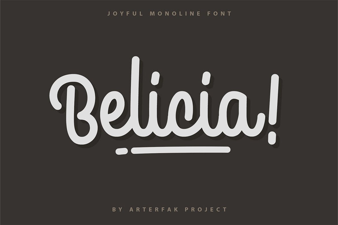 Imagen de portada de Belicia! - Casual Script (fuente)