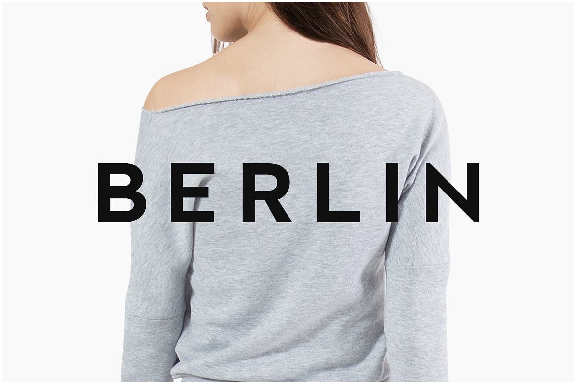 Imagen de portada de BERLIN - Minimal Sans-Serif Typeface + Web Font (fuente)