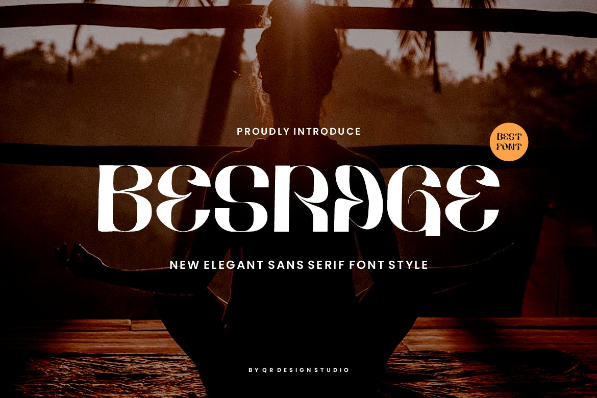 Imagen de portada de Besrage - Groovy & Yoga Font (fuente)