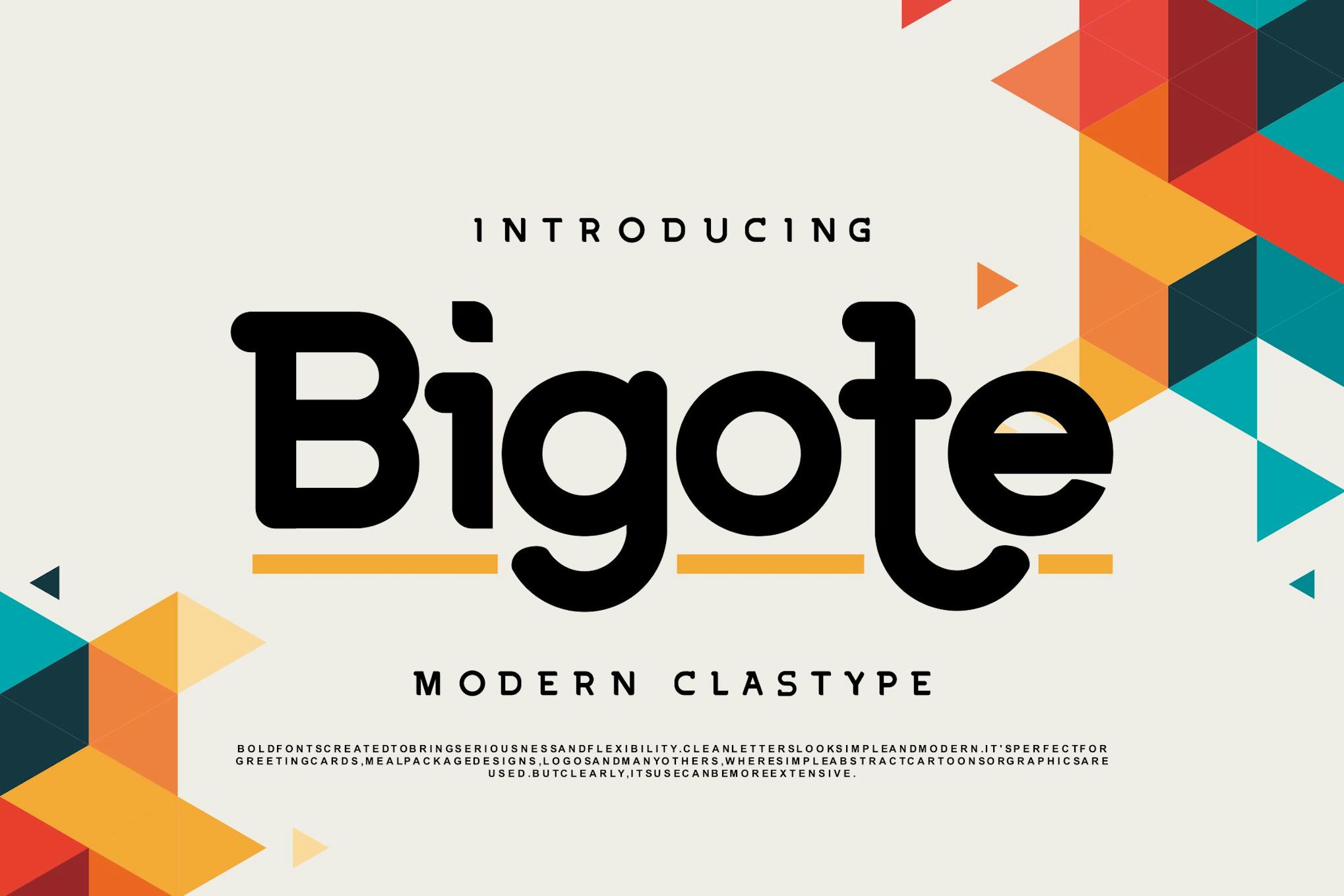 Imagen de portada de Bigote | Modern Clastype (fuente)