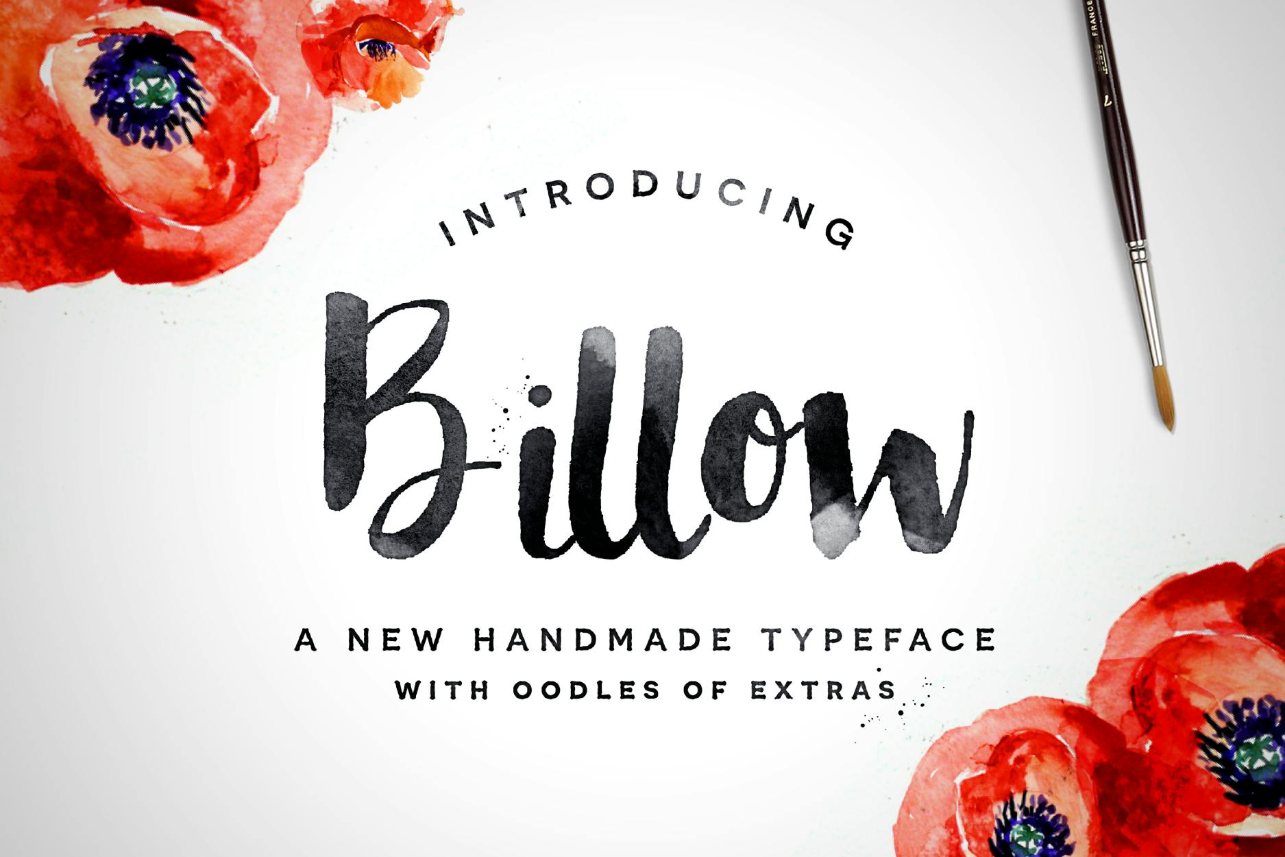 Imagen de portada de Billow Font (fuente)