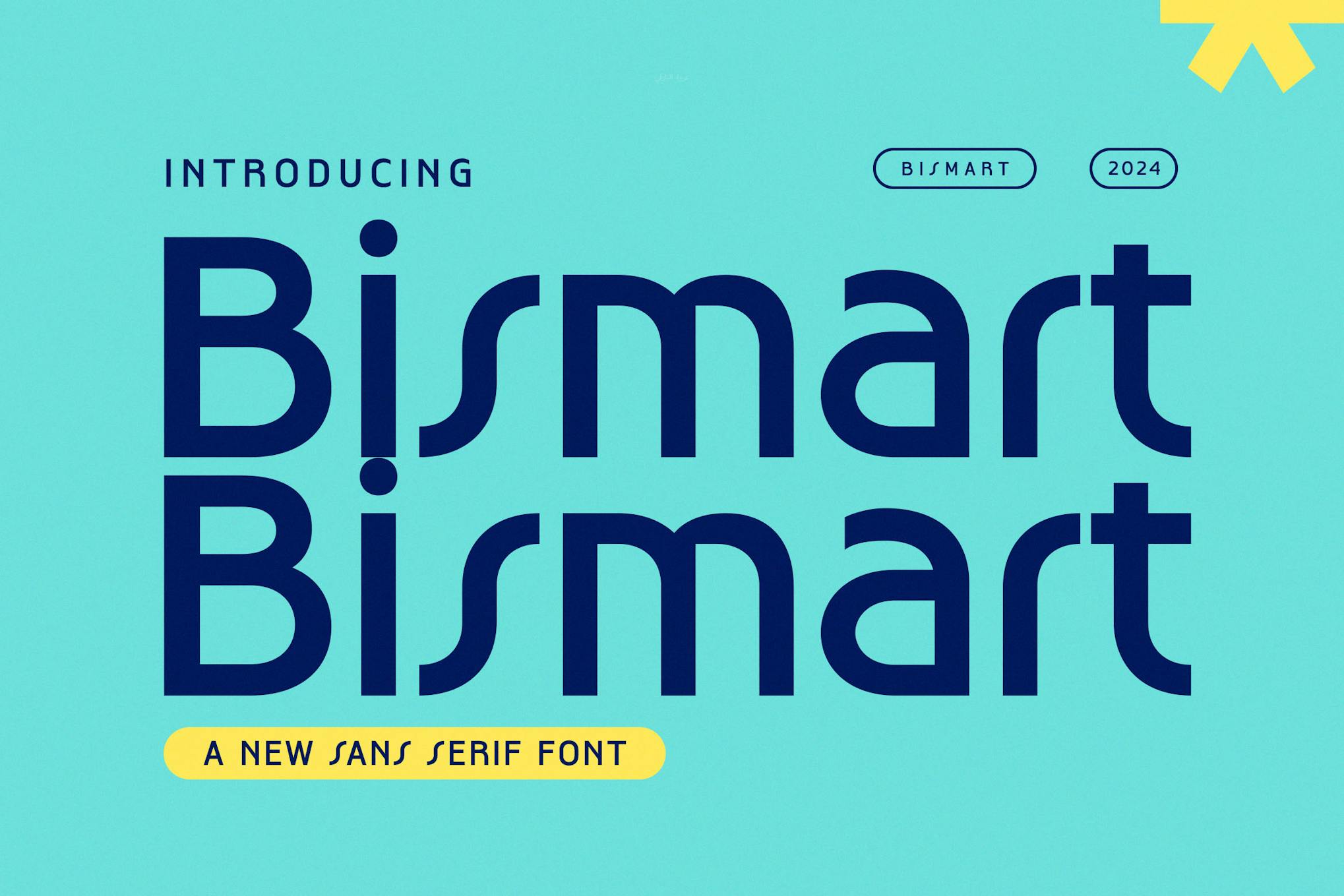 Imagen de portada de Bismart - Modern Sans Serif (fuente)