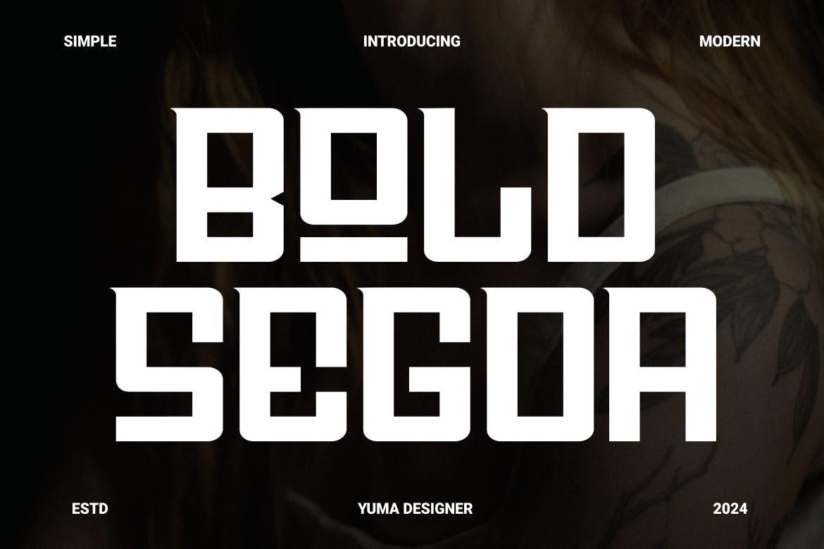 Imagen de portada de Bold Segoa Font (fuente)