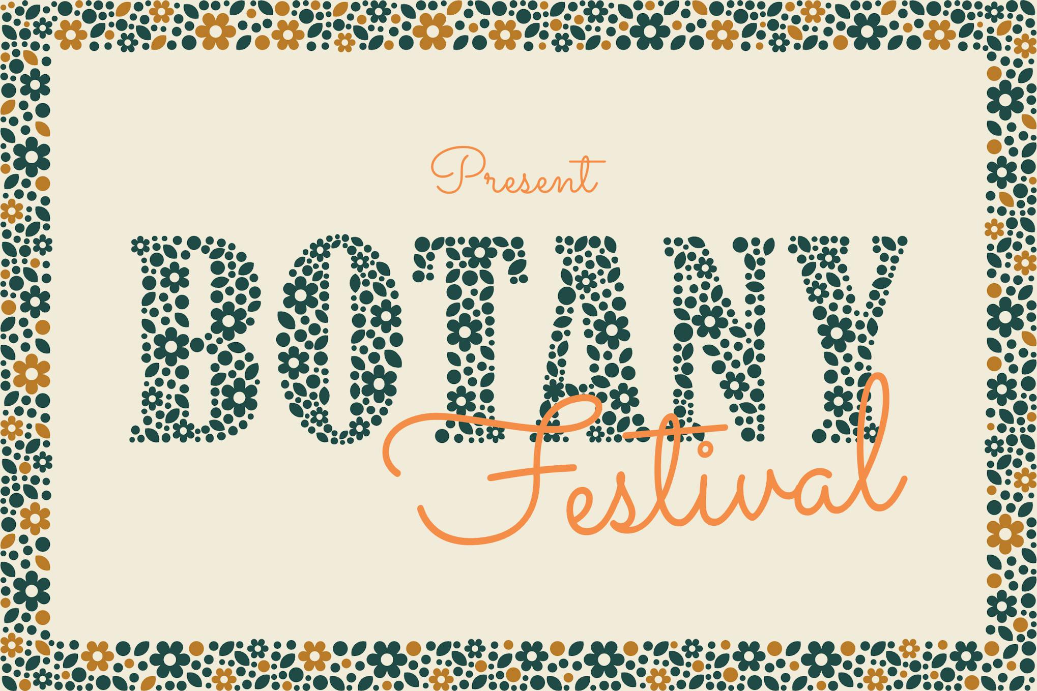 Imagen de portada de Botany Festival (fuente)