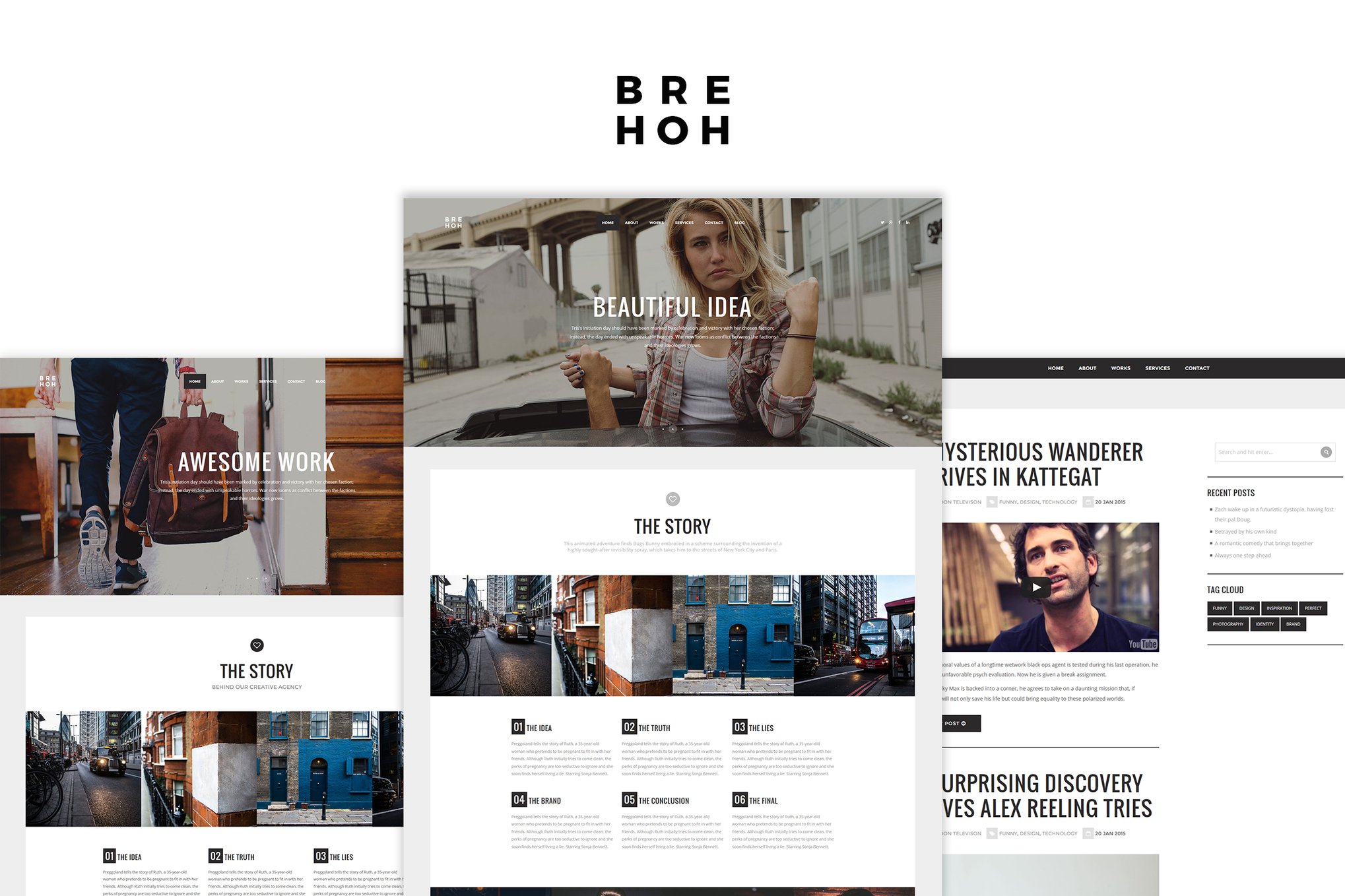 Imagen de portada de Brehoh (plantilla web)