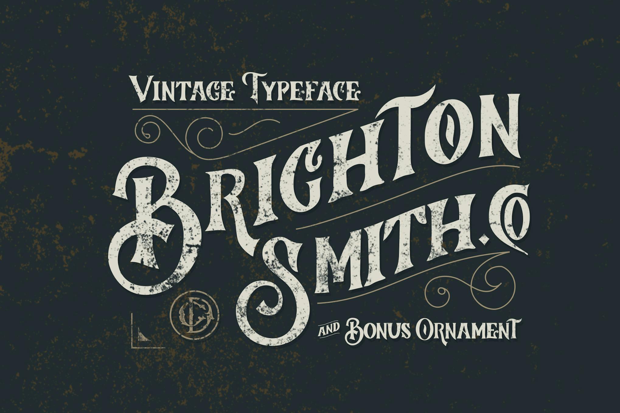 Imagen de portada de Brighton Smith Typeface (fuente)