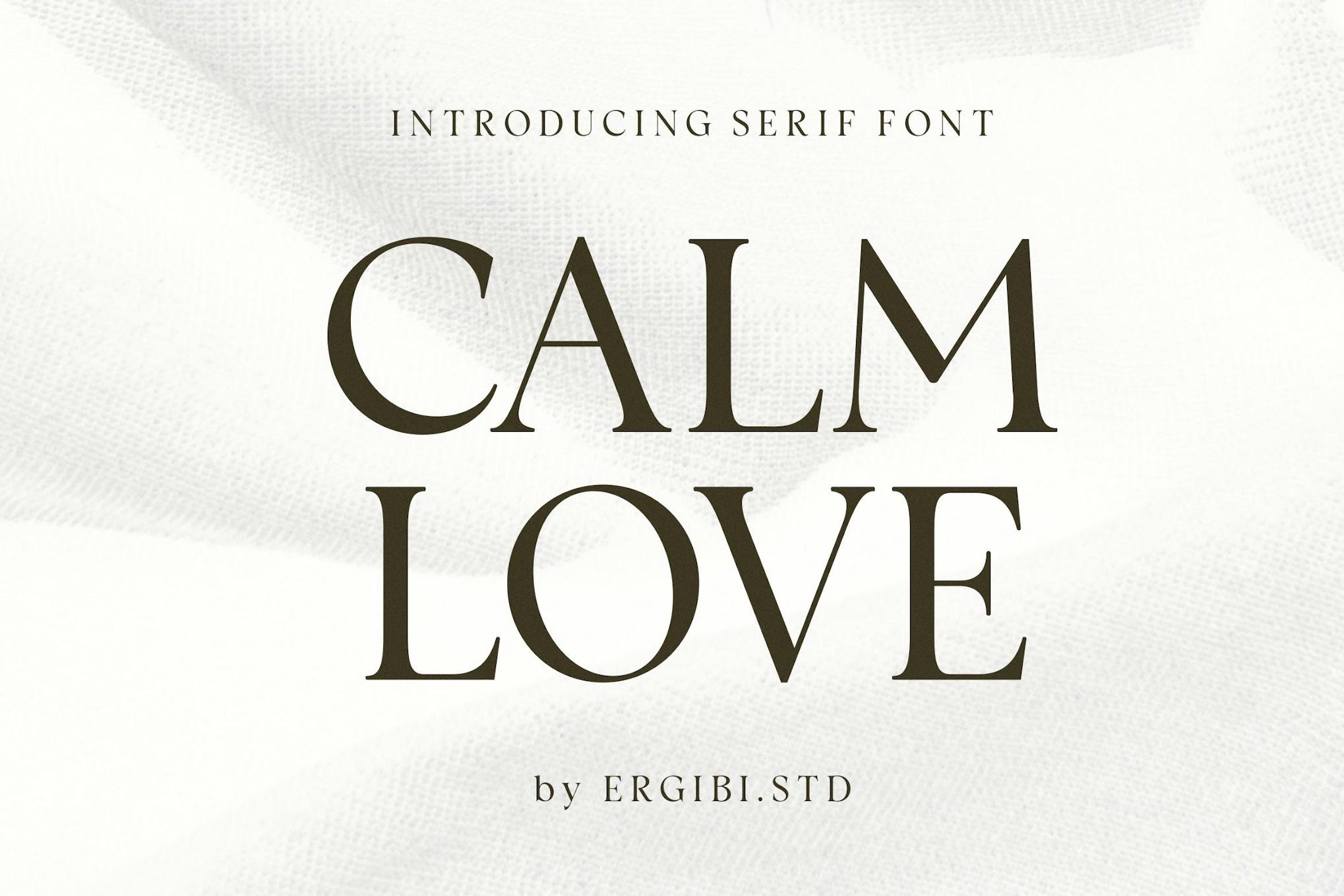 Imagen de portada de Calm Love (fuente)