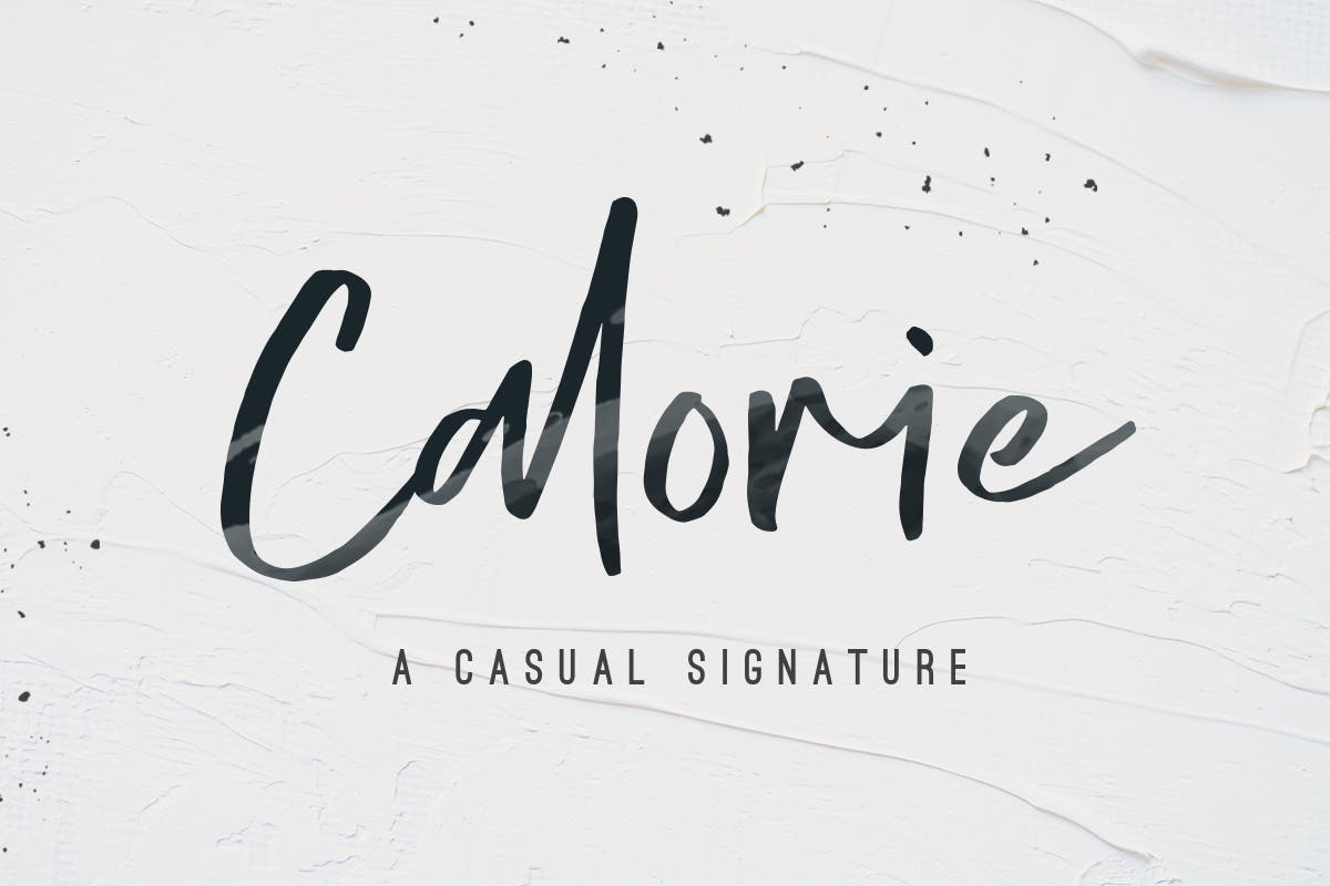Imagen de portada de Calorie - Logo Font (fuente)