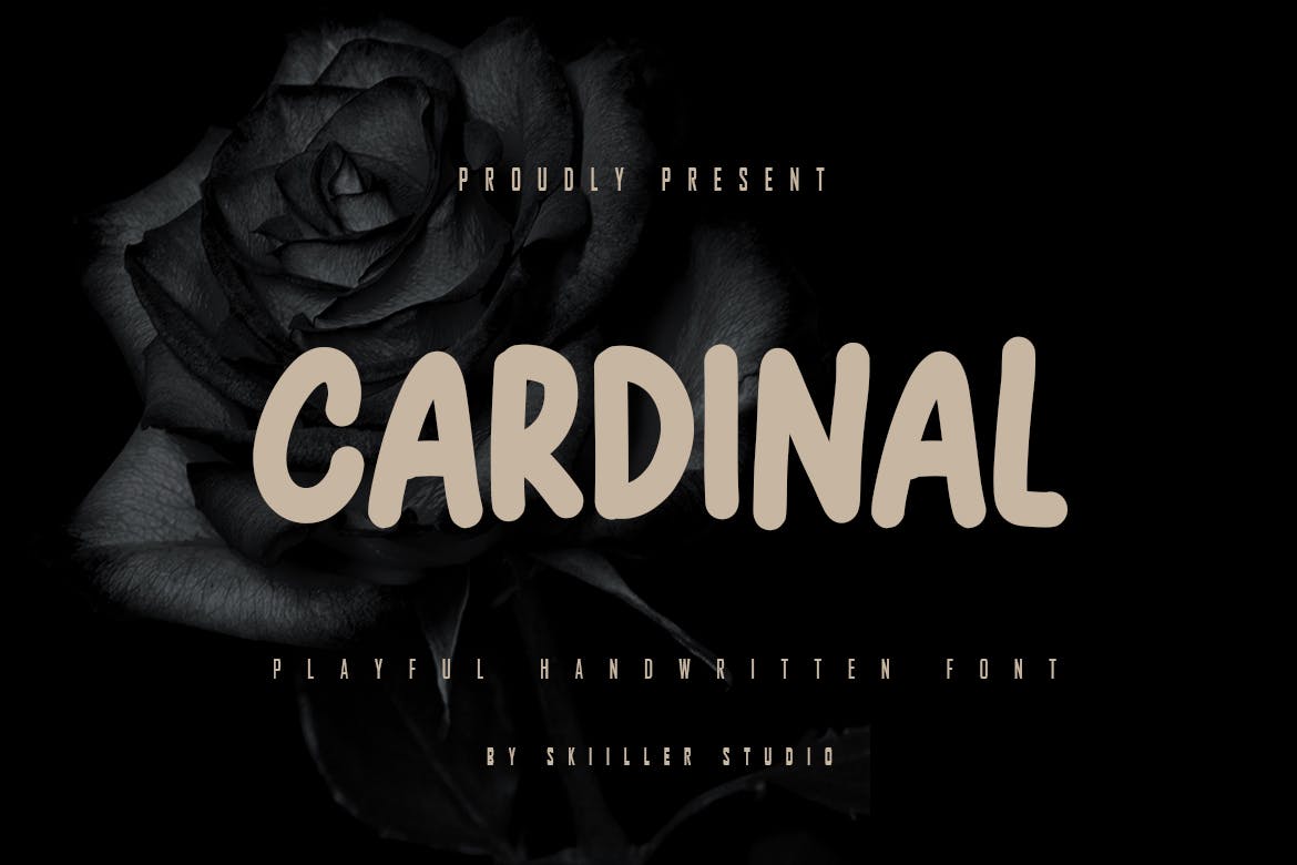 Imagen de portada de Cardinal - Playful Handwritten Font (fuente)