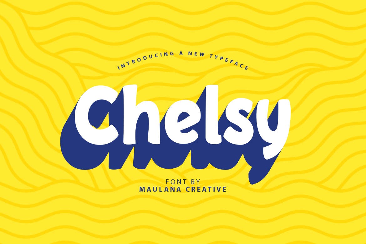 Imagen de portada de Chelsy - Cute Font Sans (fuente)