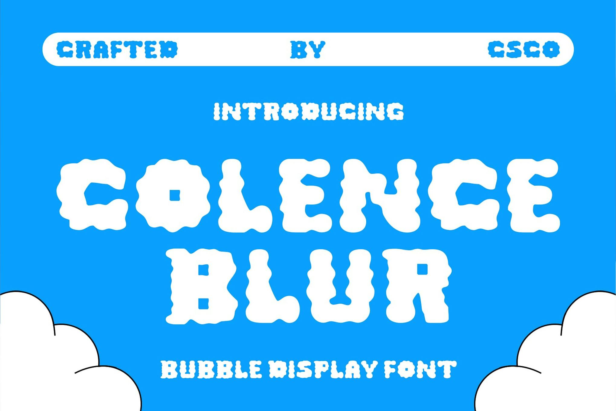 Imagen de portada de Colence Blur (fuente)