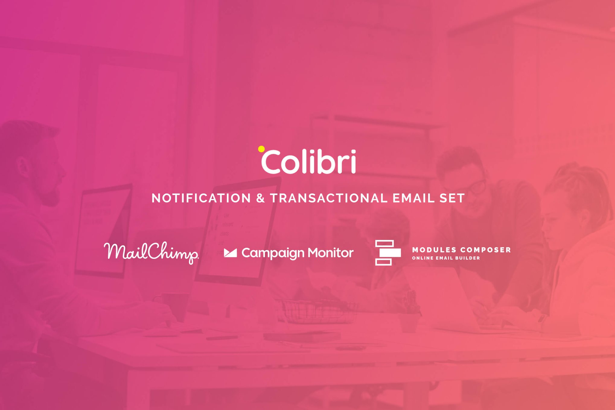 Imagen de portada de Colibri - Notification Email Templates (plantilla web)
