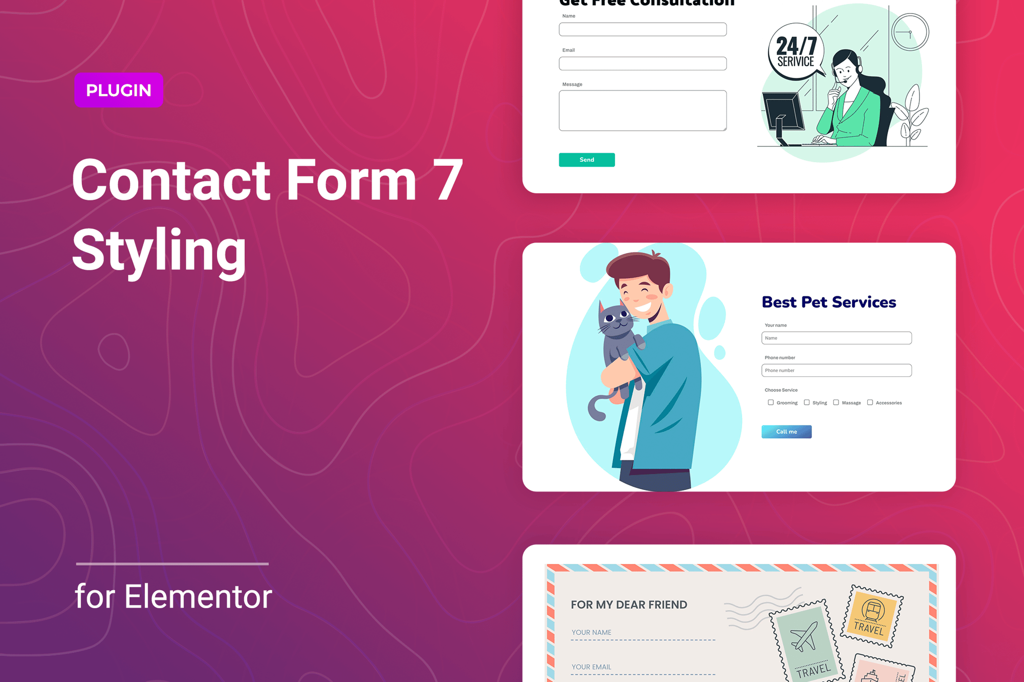 Imagen de portada de Conformer - Contact Form 7 styling for Elementor (plugin)