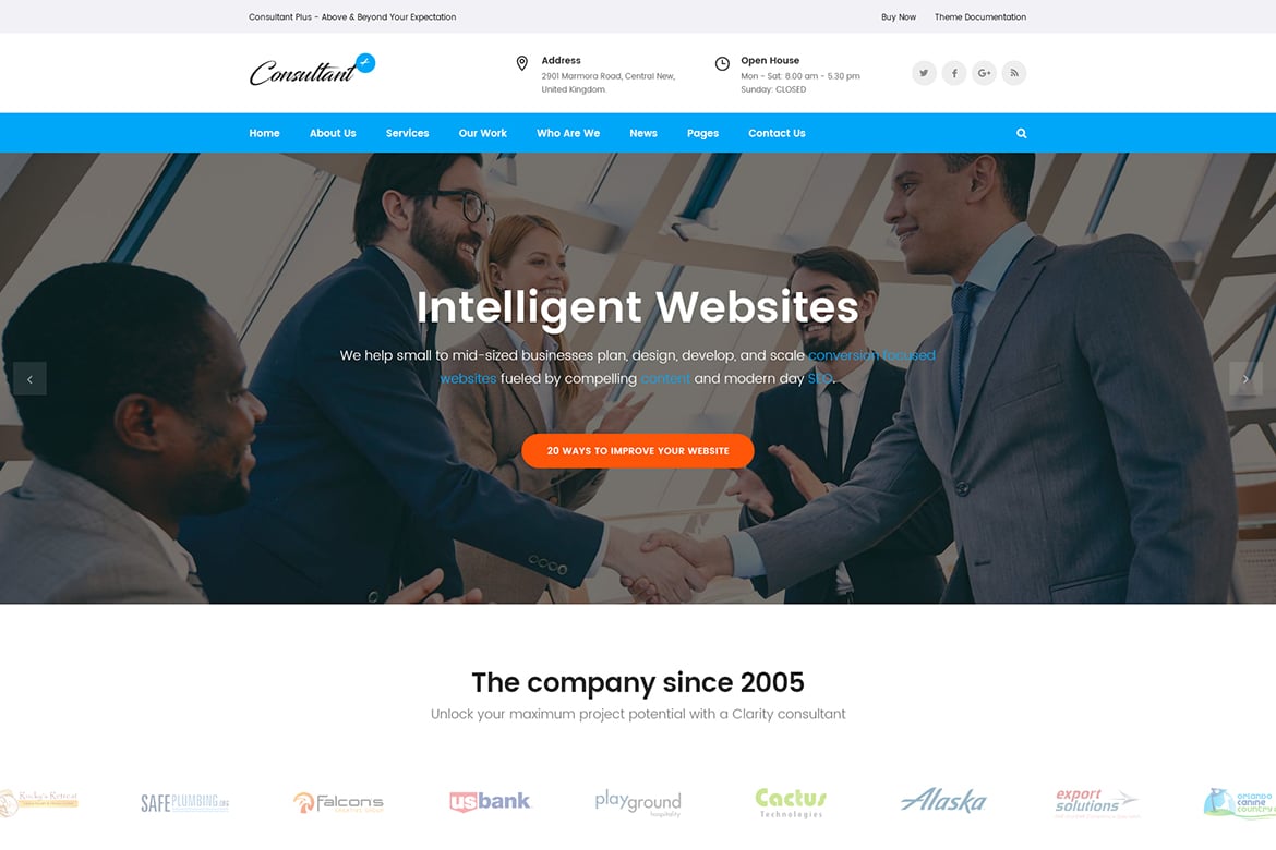 Imagen de portada de Consolution - Financial Consulting HTML Templates (plantilla web)
