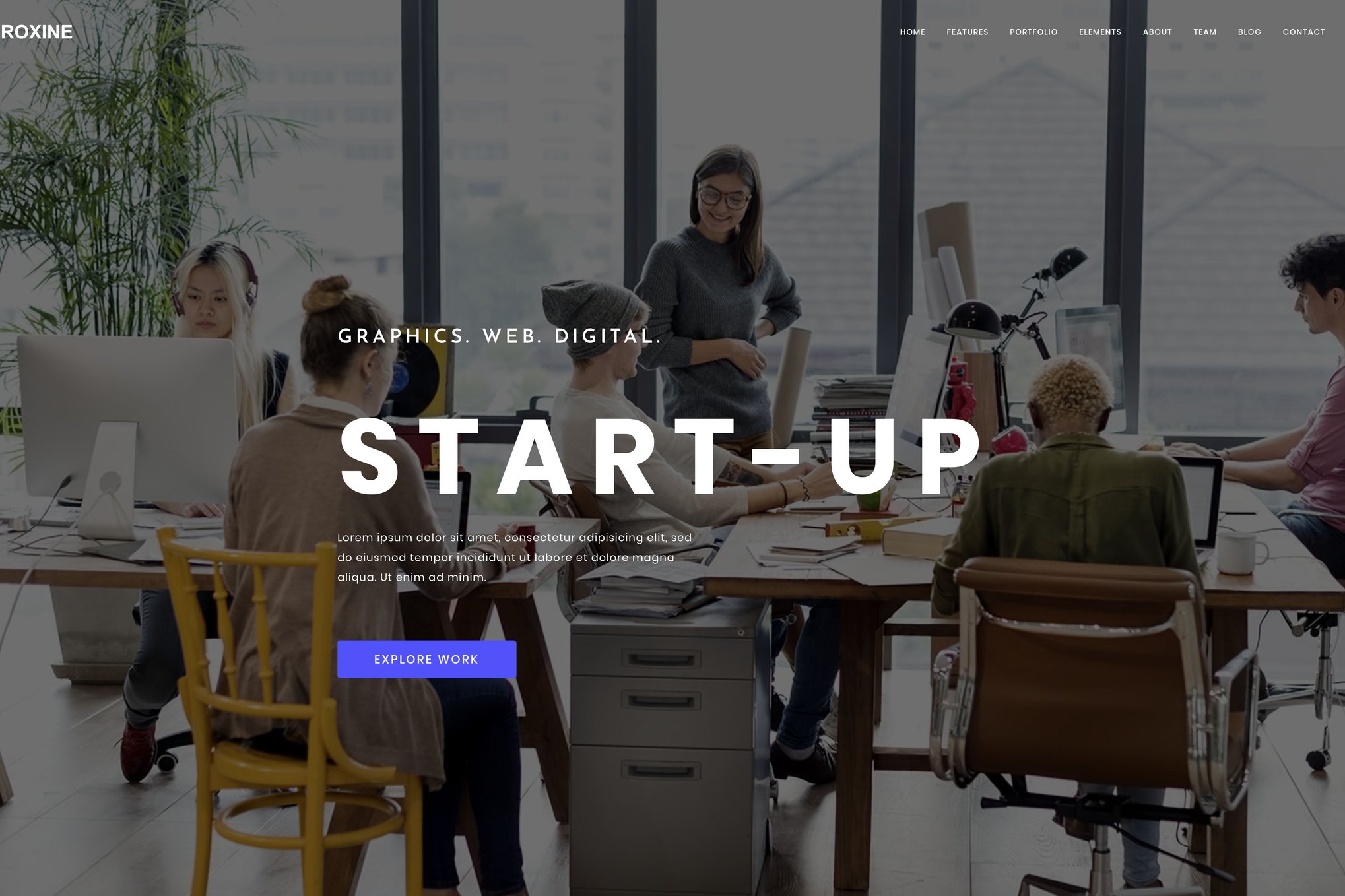 Imagen de portada de Corporate MultiPurpose HTML Template for Business (plantilla web)