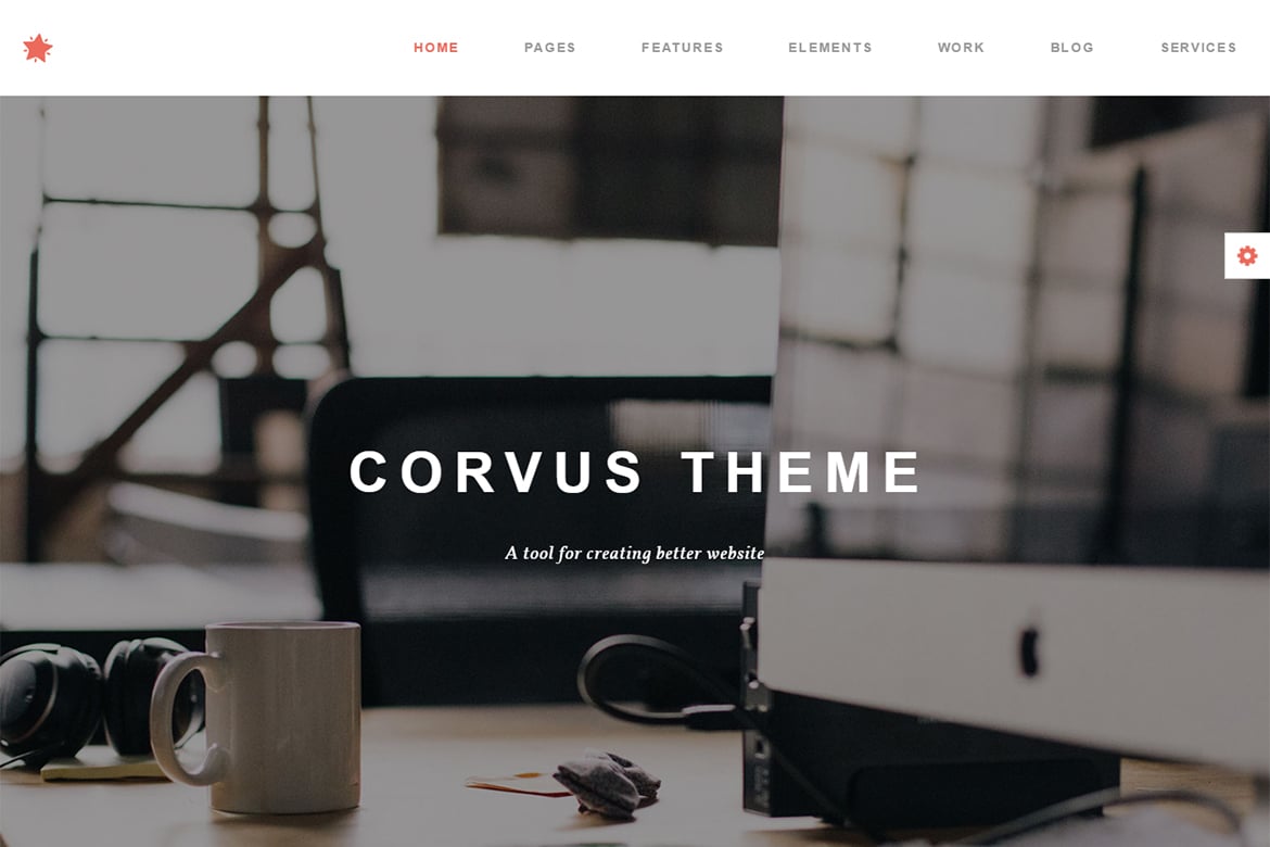 Imagen de portada de Corvus - Agency Business HTML Template (plantilla web)