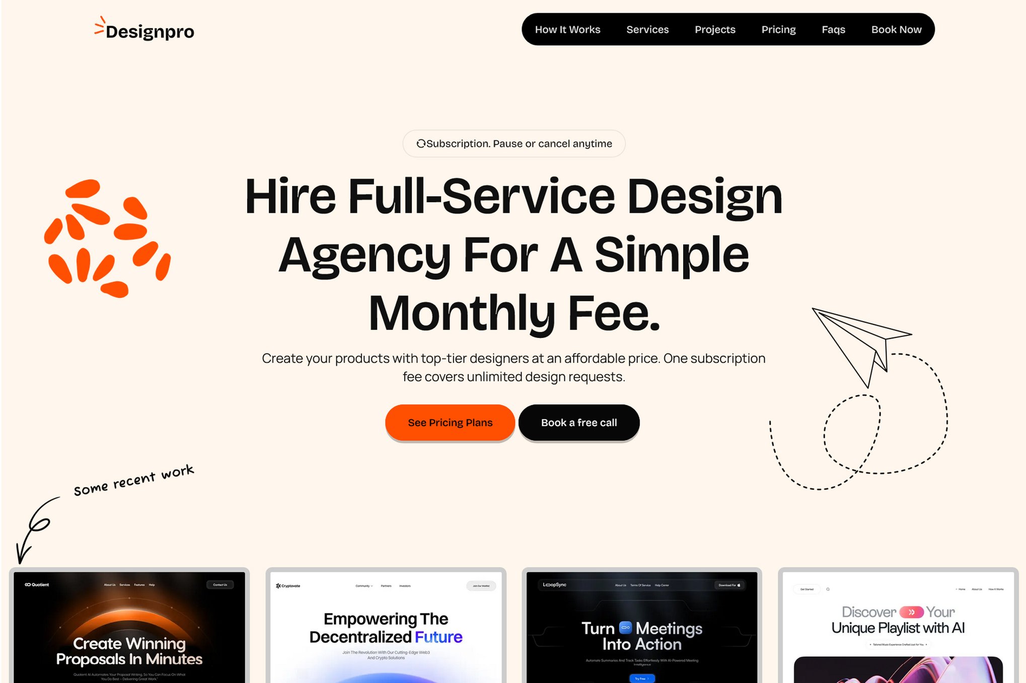 Imagen de portada de Designpro - Tailwind CSS Design Agency Template (plantilla web)