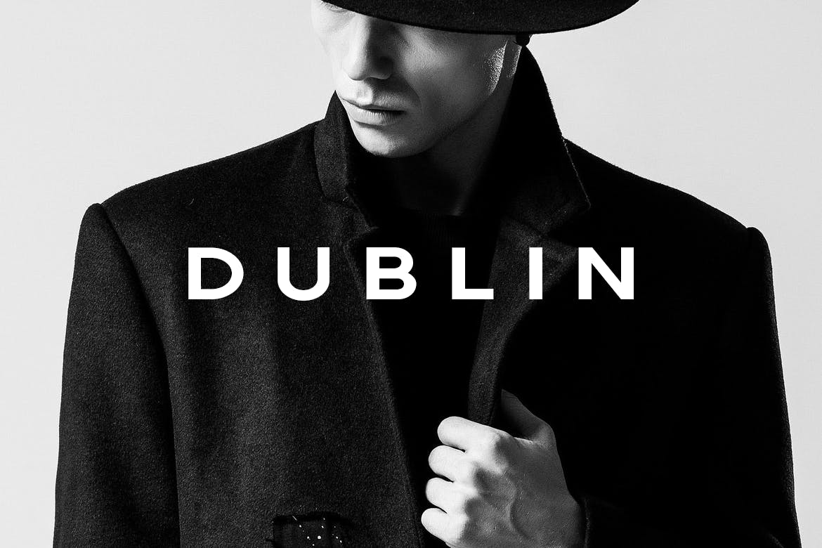 Imagen de portada de DUBLIN - Minimal Display / Headline Typeface (fuente)