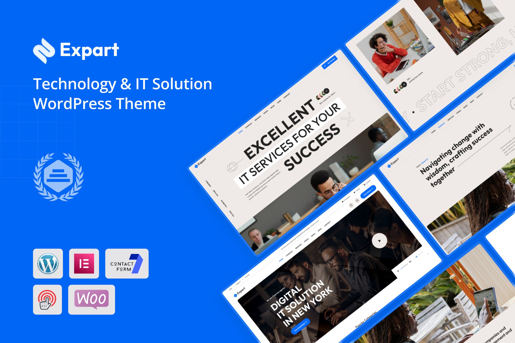 Imagen de portada de Expart - Technology & IT Solution WordPress Theme (tema)