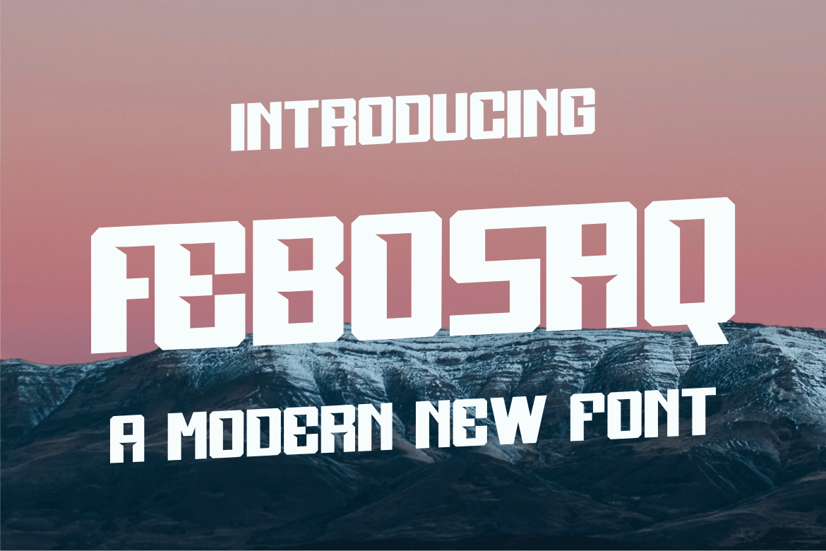 Imagen de portada de Febosaq Font (fuente)