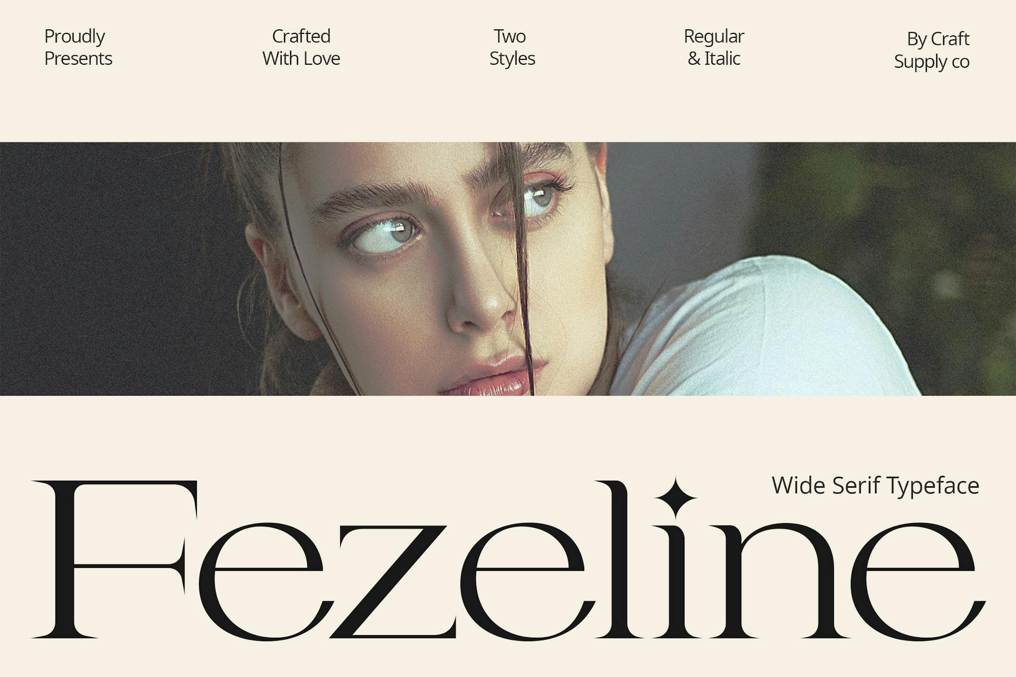 Imagen de portada de Fezeline – Elegant Serif (fuente)