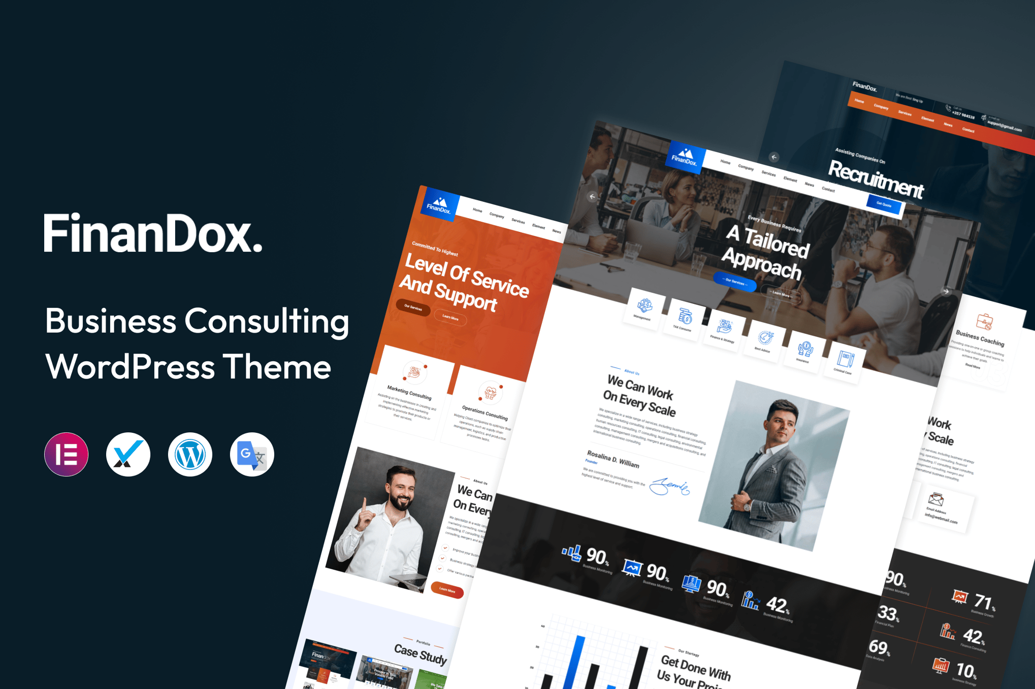 Imagen de portada de FinanDox – Business Consulting WordPress Theme (tema)