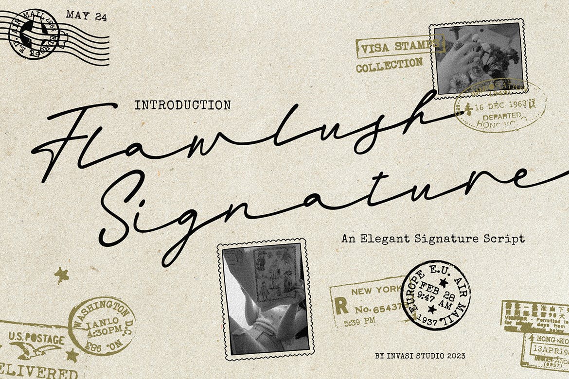 Imagen de portada de Flawlush - Elegant Script (fuente)