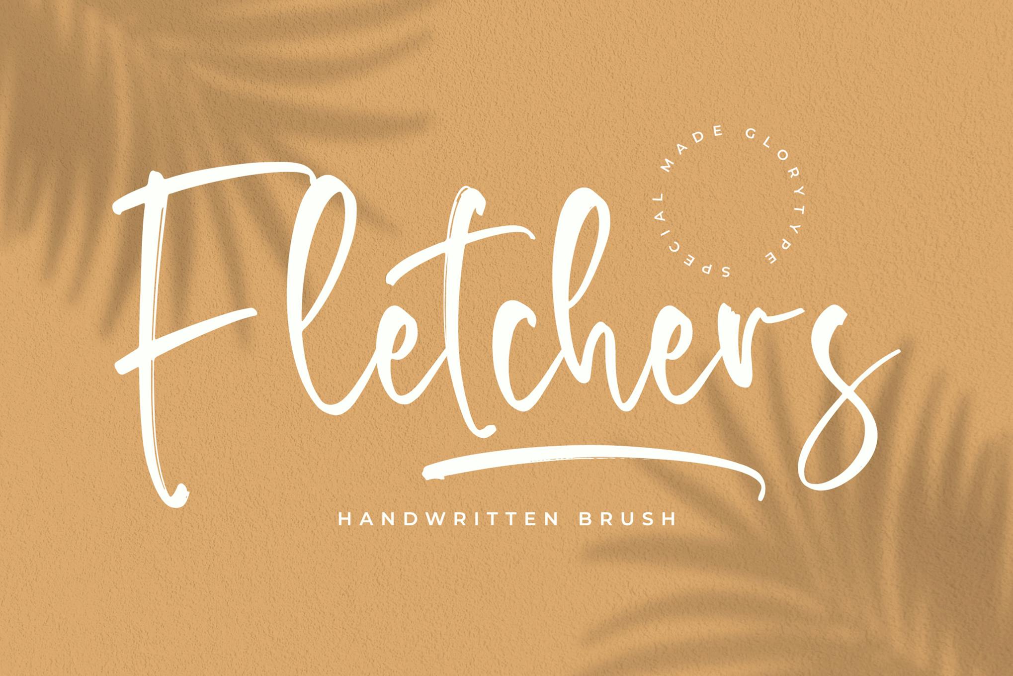 Imagen de portada de Fletchers Handwritten Font (fuente)