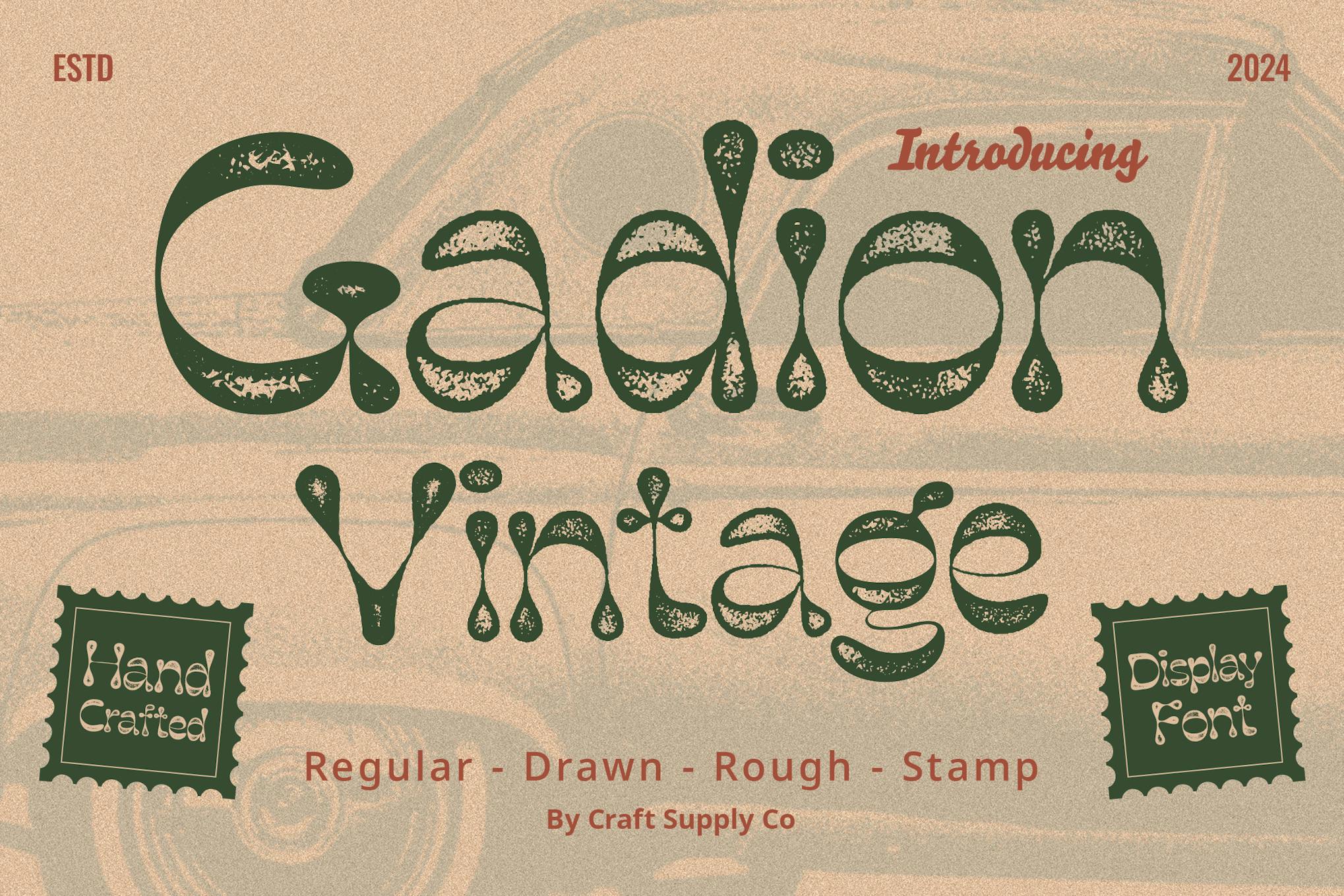 Imagen de portada de Gadion Vintage (fuente)