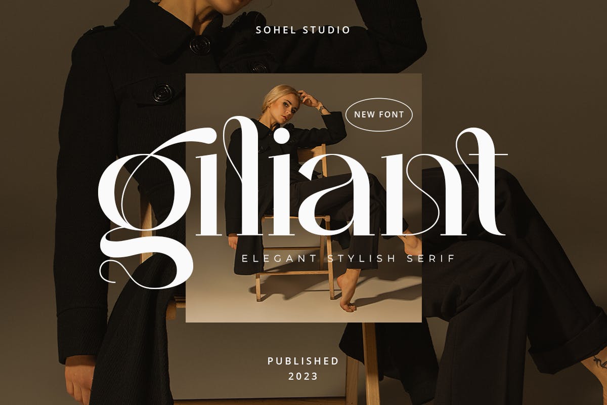 Imagen de portada de Giliant - Jewelry Elegant Typeface (fuente)