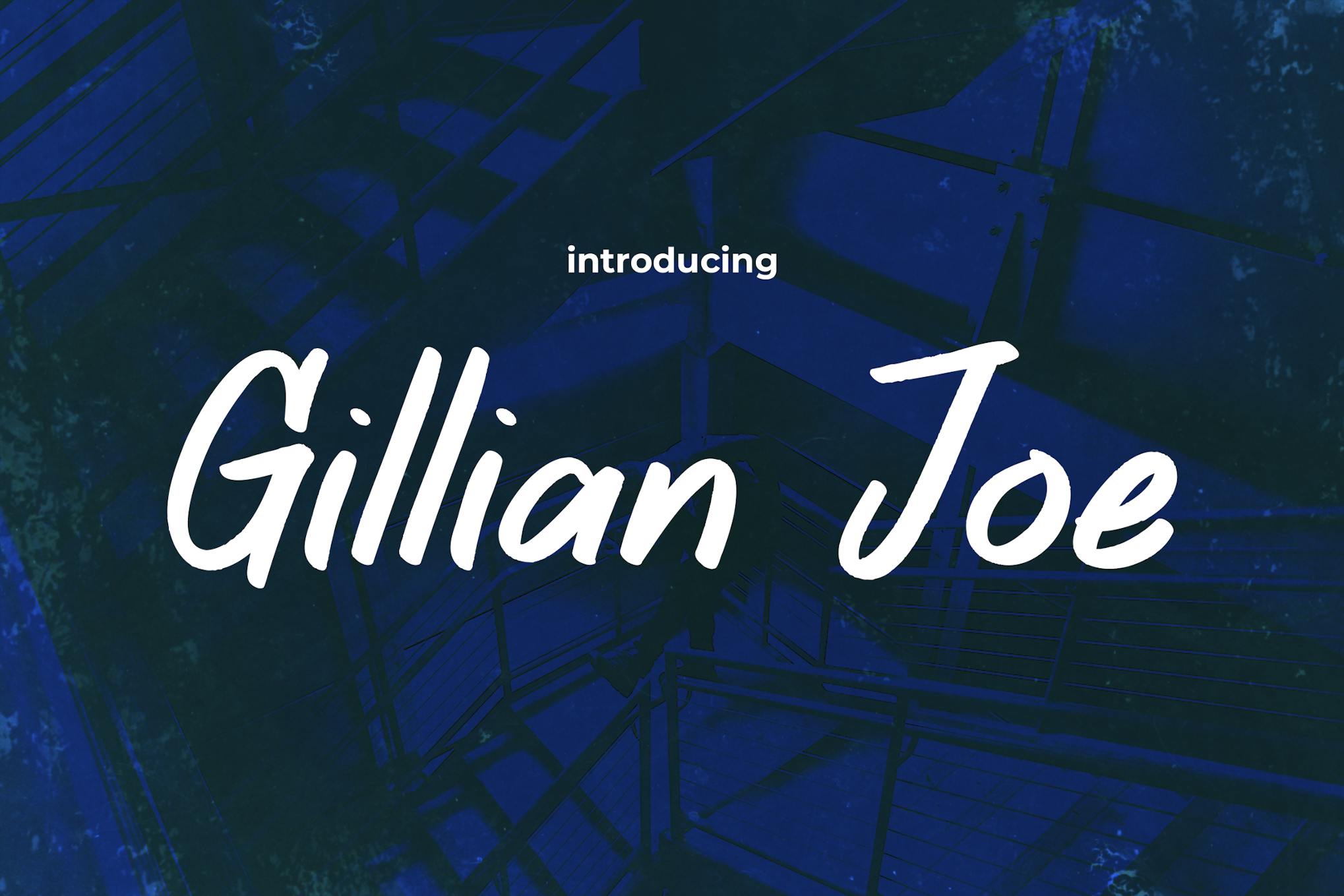 Imagen de portada de Gillian Joe - Street Art Meets Handwritten Font (fuente)