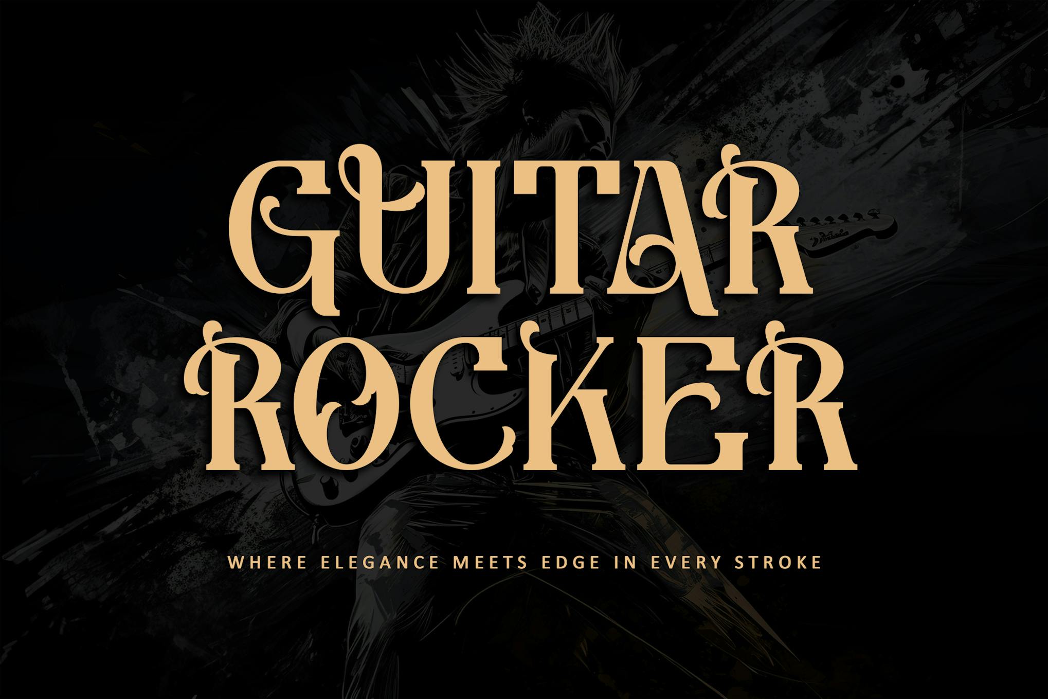 Imagen de portada de Guitar Rocker (fuente)