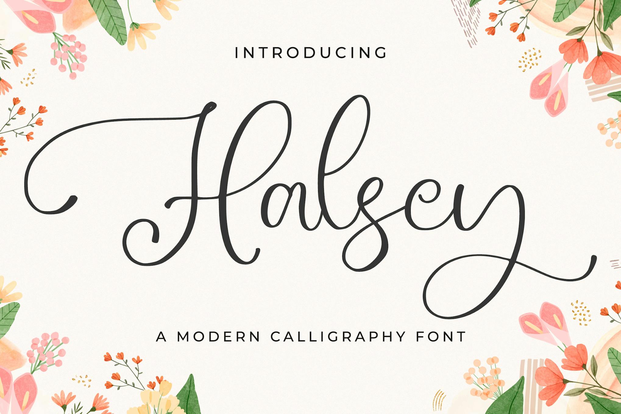 Imagen de portada de Halsey - Wedding Font (fuente)