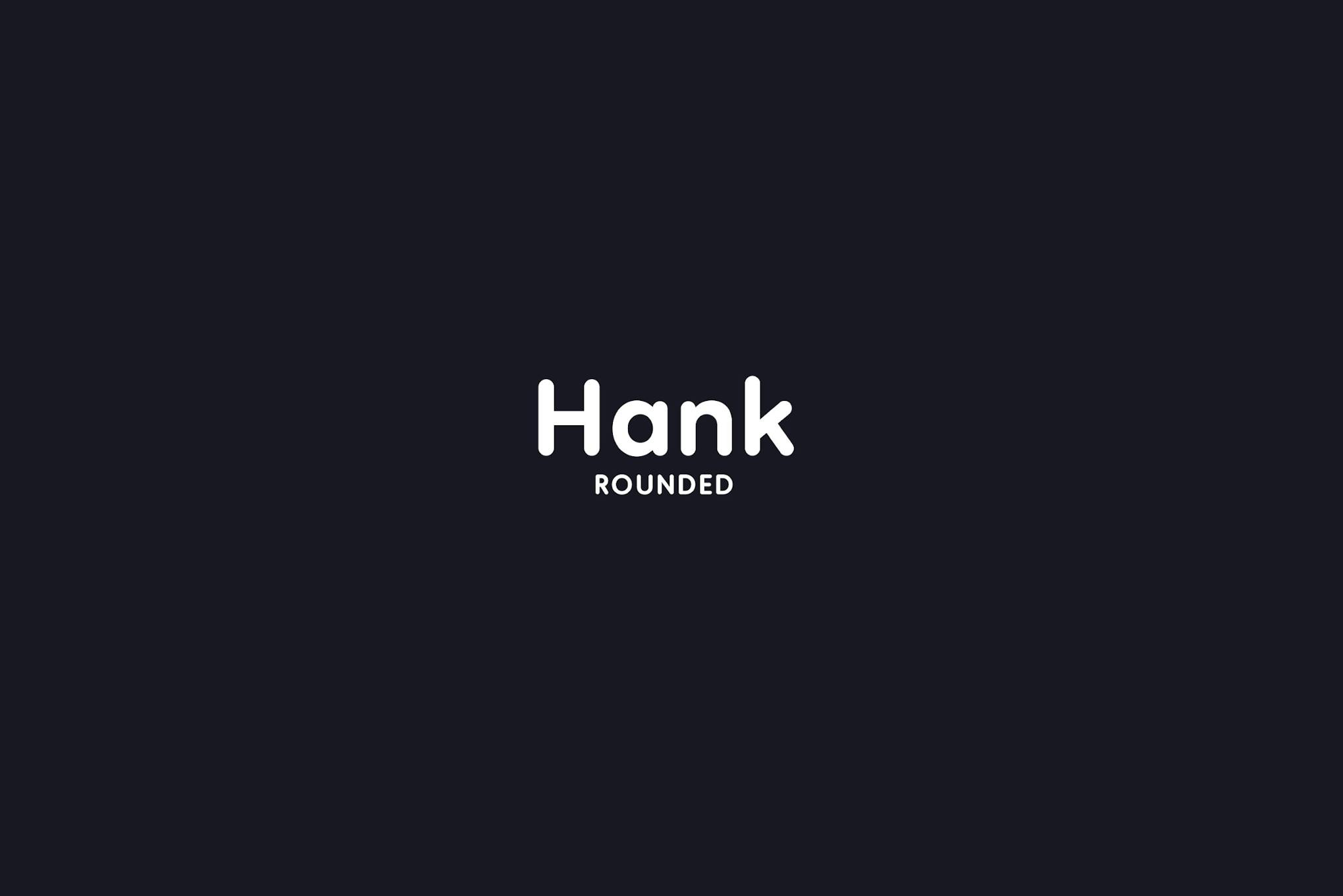 Imagen de portada de Hank Rounded (fuente)