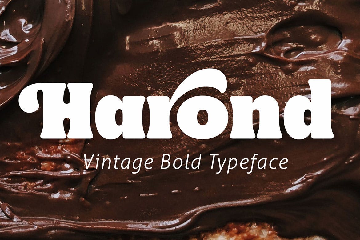 Imagen de portada de Harond – Bold Serif (fuente)