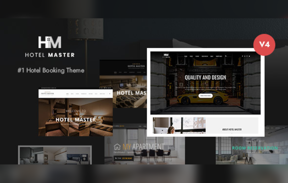 Imagen de portada de Hotel Master Booking WordPress (tema)