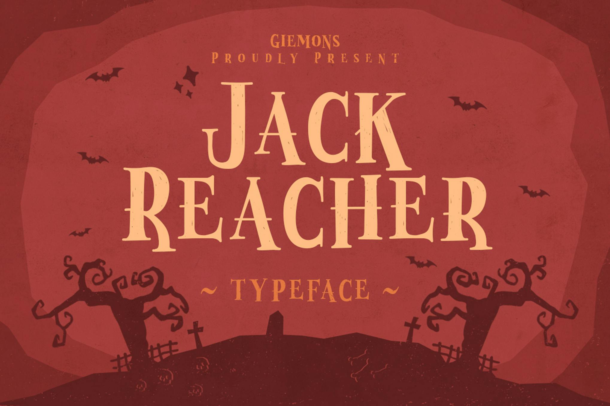 Imagen de portada de Jack Reacher Typeface (fuente)